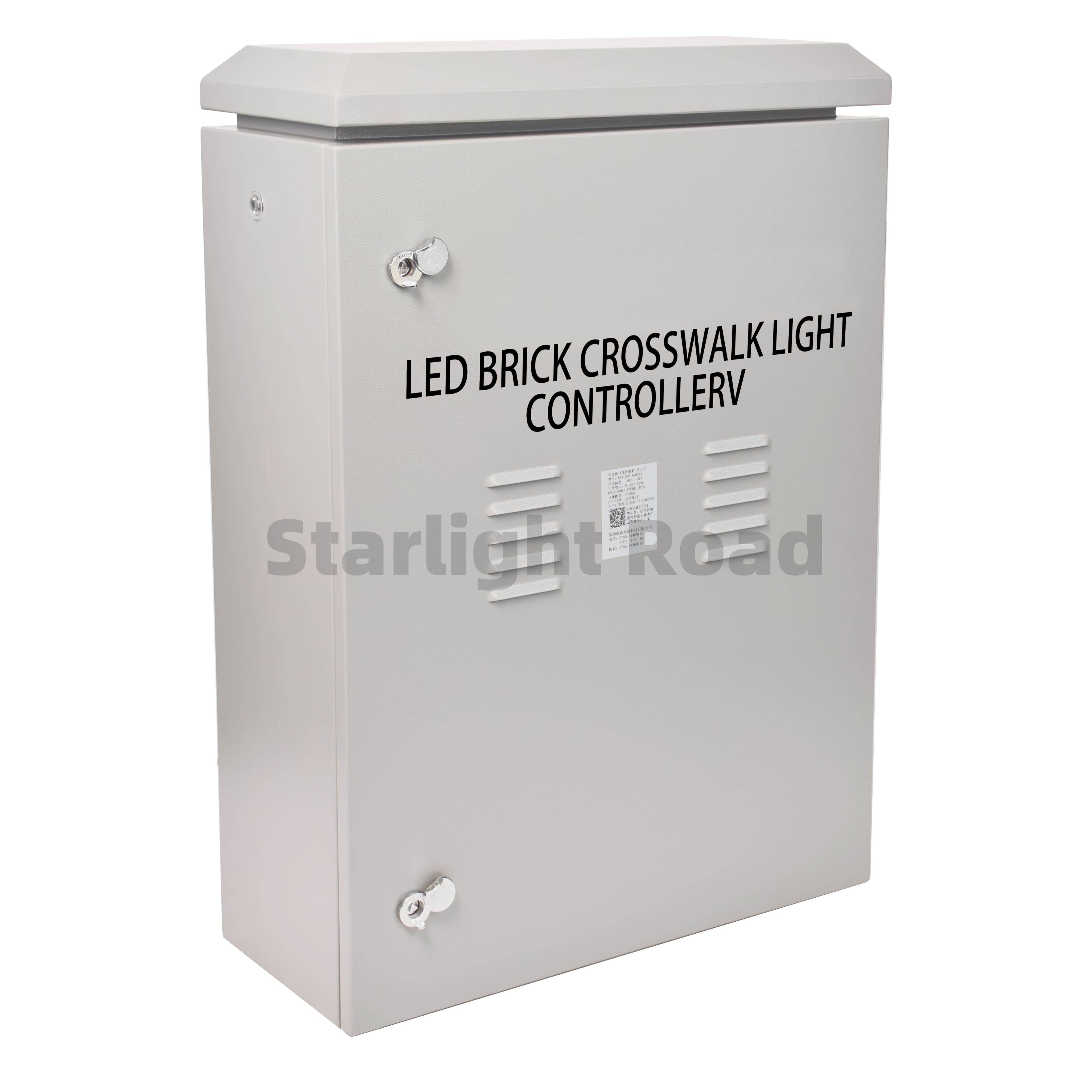 Smart Crosswalk Road-Embedded Pedestrian Signal Block / Road Studs Controller